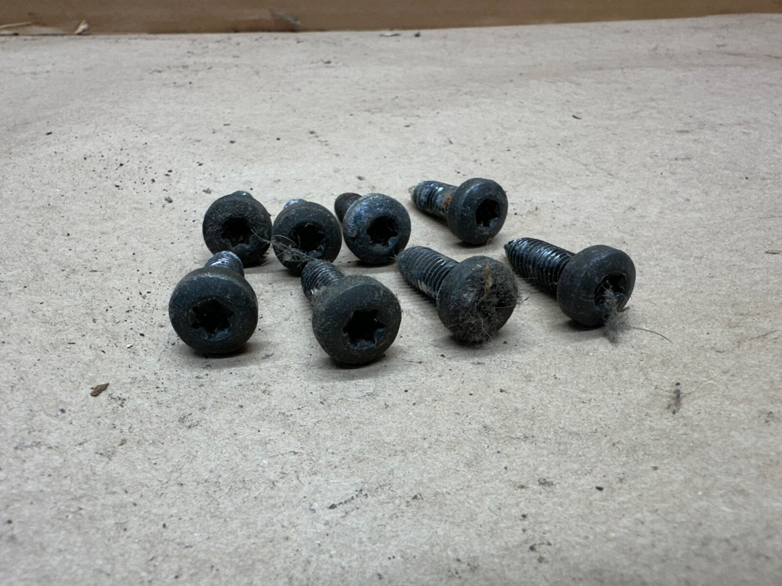 87-95 Jeep Wrangler YJ OEM Seat Slider Track Adjuster Bolts Bolt 8 TORX Bracket