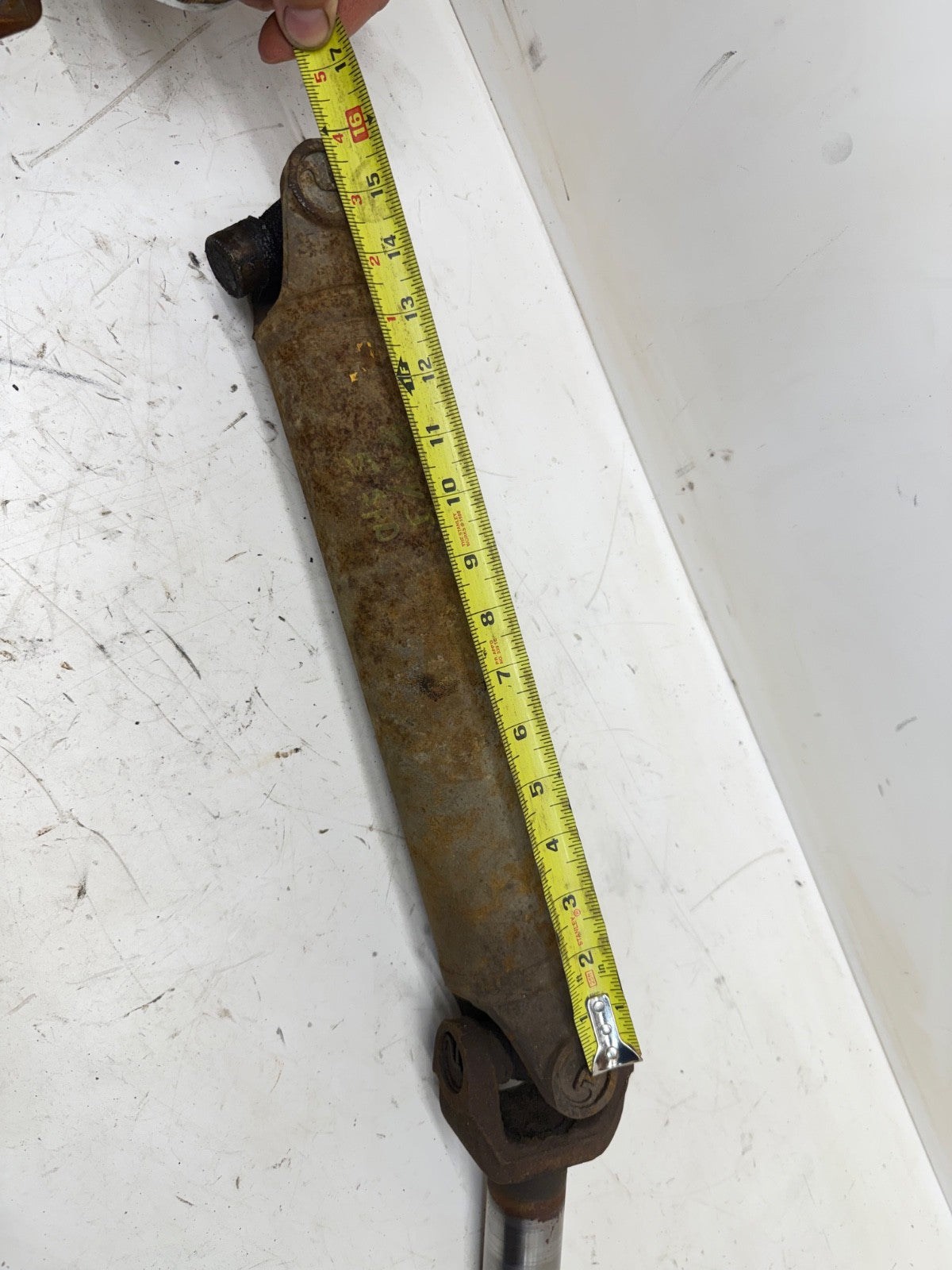 87-95 Jeep Wrangler YJ 15" REAR DRIVE SHAFT 2.5 AX5 Driveshaft 2.5L Manual 4CYL