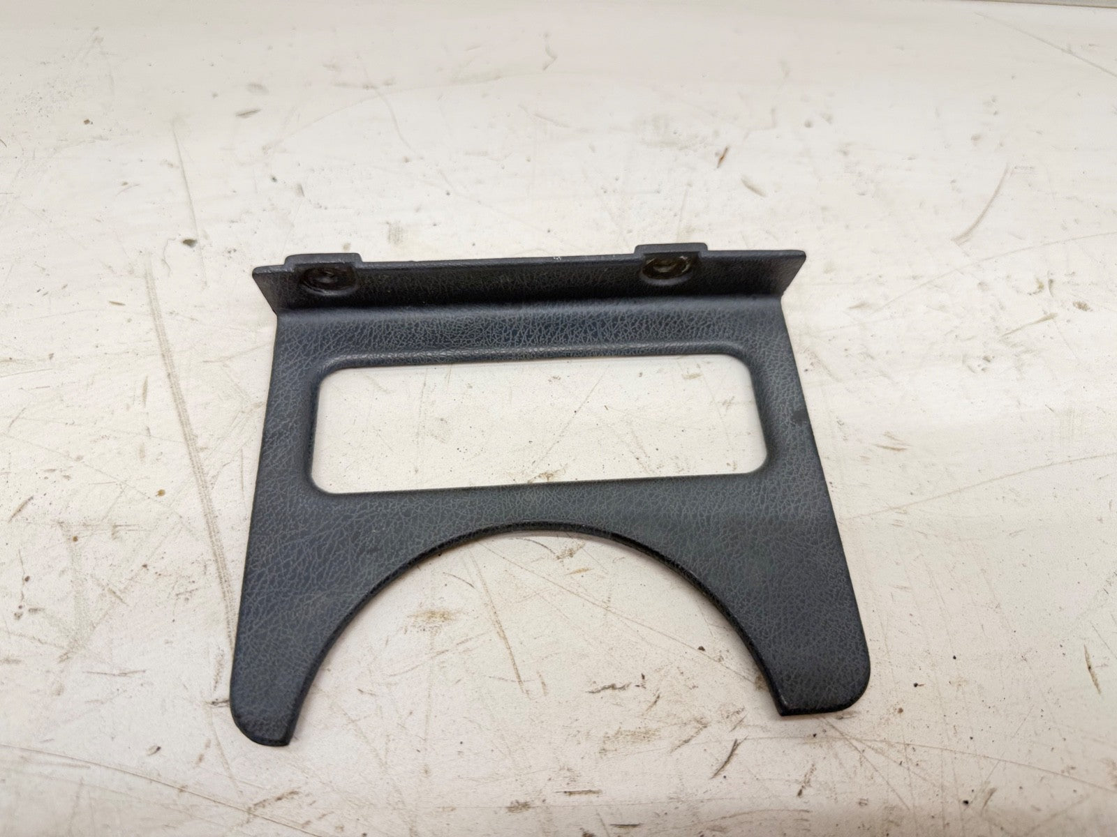 92-95 Jeep Wrangler YJ Dark Gray Dash Steering Indicator Bezel OEM Column Trim