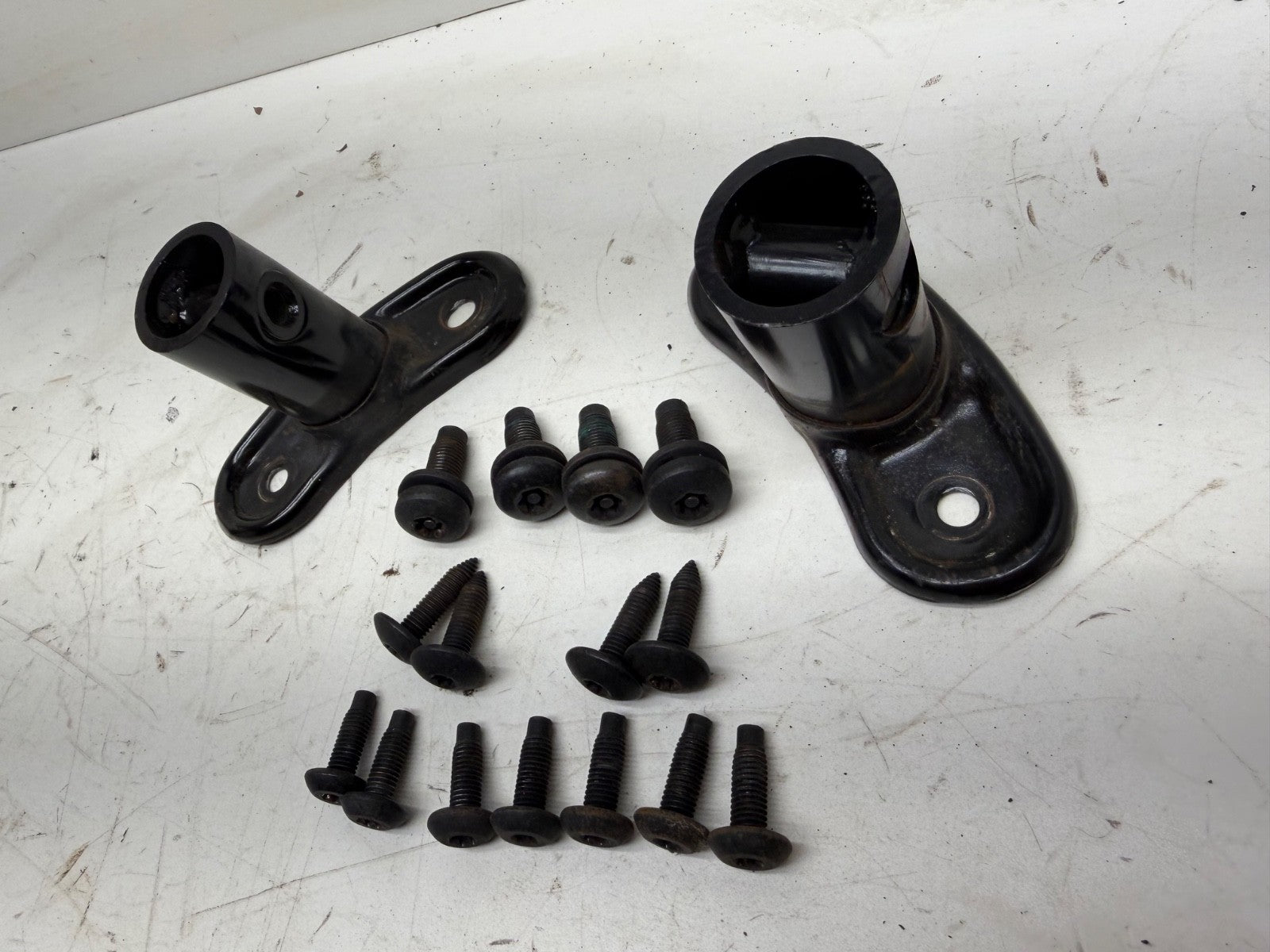98-02 Jeep Wrangler TJ Roll Bar Sport Bar Extensions Windshield Bracket w/ Bolts