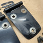 97-06 Jeep TJ Wrangler Hood Hinges Pair w/ Hardware OEM Black Factory Bolts OE