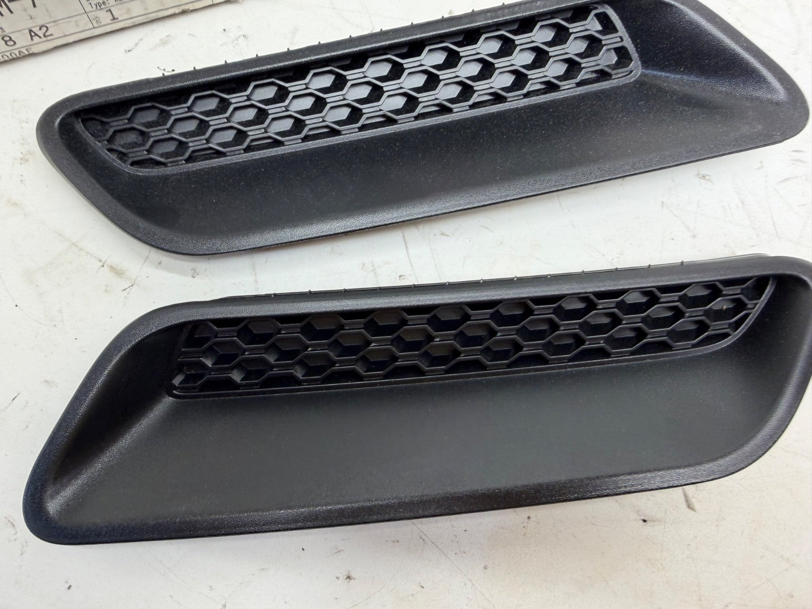 2009-2021 DODGE RAM 1500 FRONT HOOD BEZEL R/H & L/H NEW MOPAR GENUINE 68046800AF