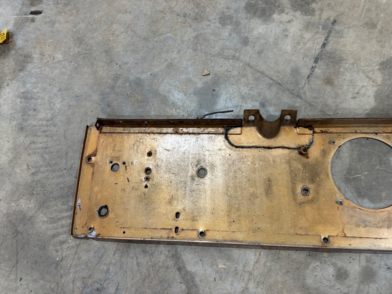 Jeep Willys CJ 5 CJ5 59-71 Dash Plate Panel DASHBOARD Column Mount OEM Factory