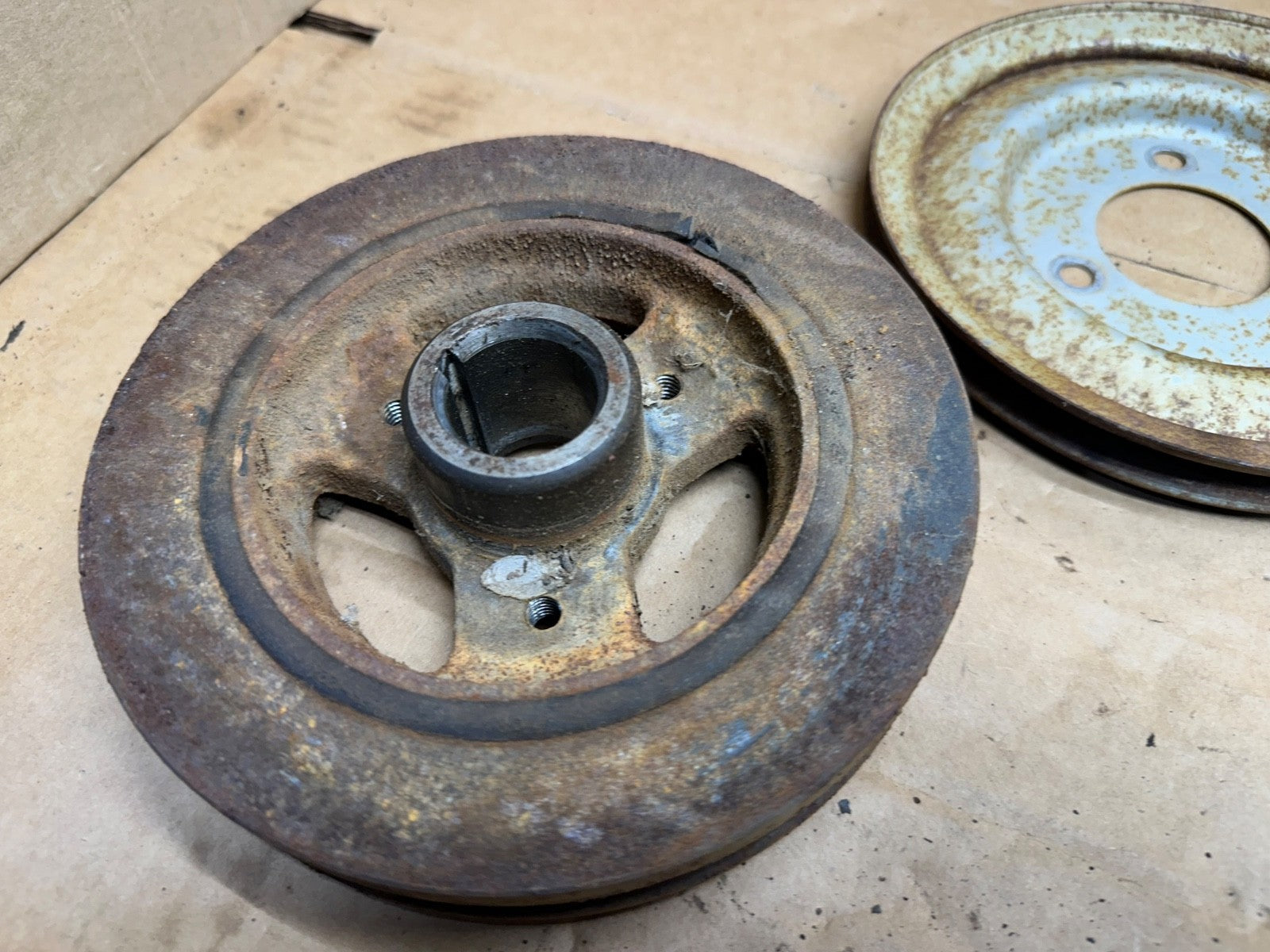 76-86 Jeep CJ7 CJ8 CJ5 Crank Pulley Balancer 4.2L Engine OEM Stock Factory 258ci