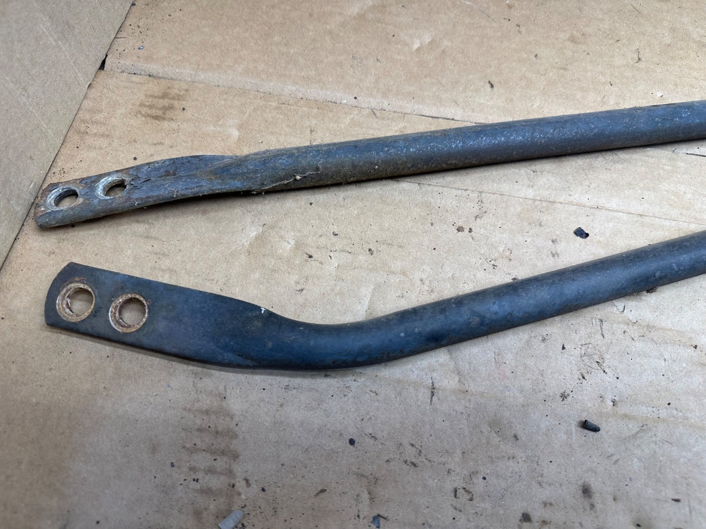 76-91 Jeep Wagoneer J10 Cherokee FSJ SJ Hood Support Rods Factory Brace Under OE