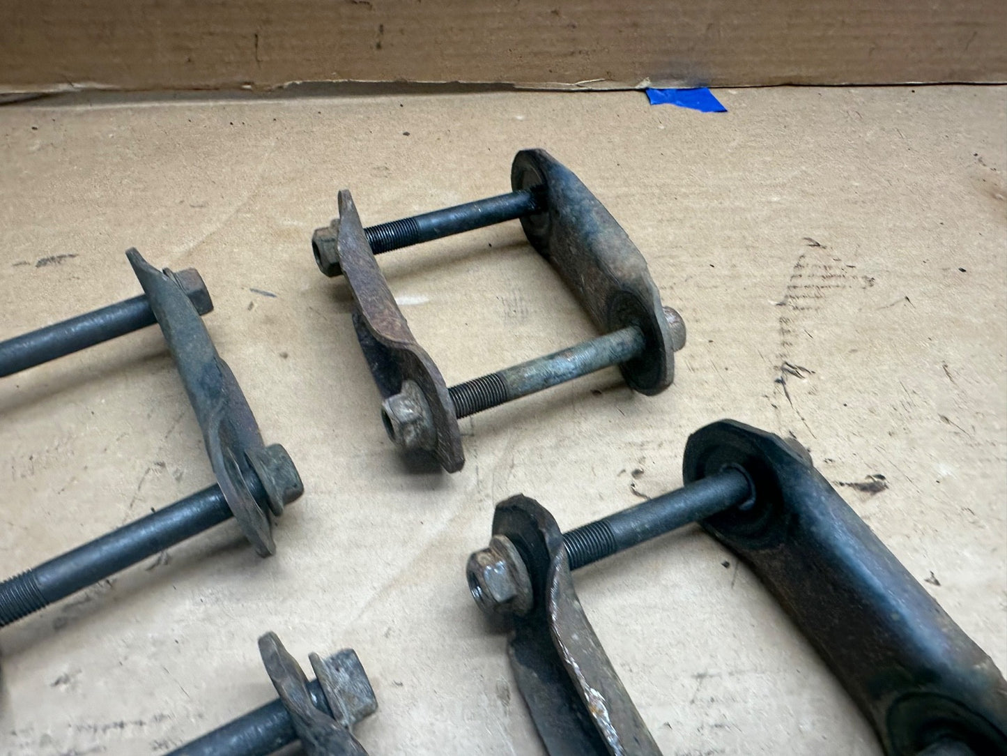 87-95 Jeep Wrangler YJ Shackles Shackle Front Rear Leaf Spring OEM Factory Stock