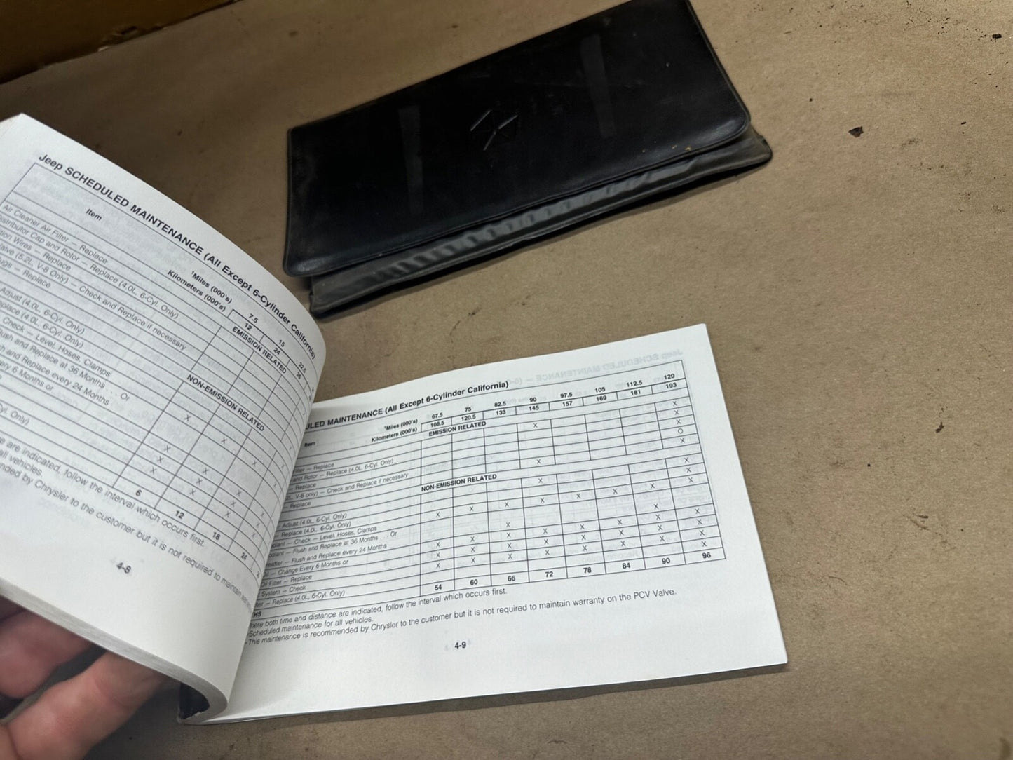 1993 Jeep Grand Cherokee ZJ Owner Owner's Operator Manual Laredo Limited 93 OEM