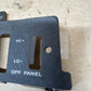 87-95 Jeep Wrangler YJ Headlight Dimmer Switch Trim Bezel Dash Head Light Panel