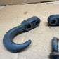 97-06 Jeep Wrangler TJ LJ Front Tow Hooks w/ Bolts Towhook Pair Hook