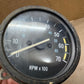 87-91 Jeep Wrangler 4 cyl 2.5 L YJ Tachometer Gauges Dash 2.5L Tack Tach Factory