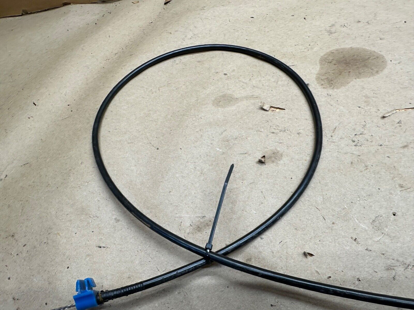 87-95 Jeep Wrangler YJ OEM Heater Box Cable Blue Black Vent Control Flap Wire OE