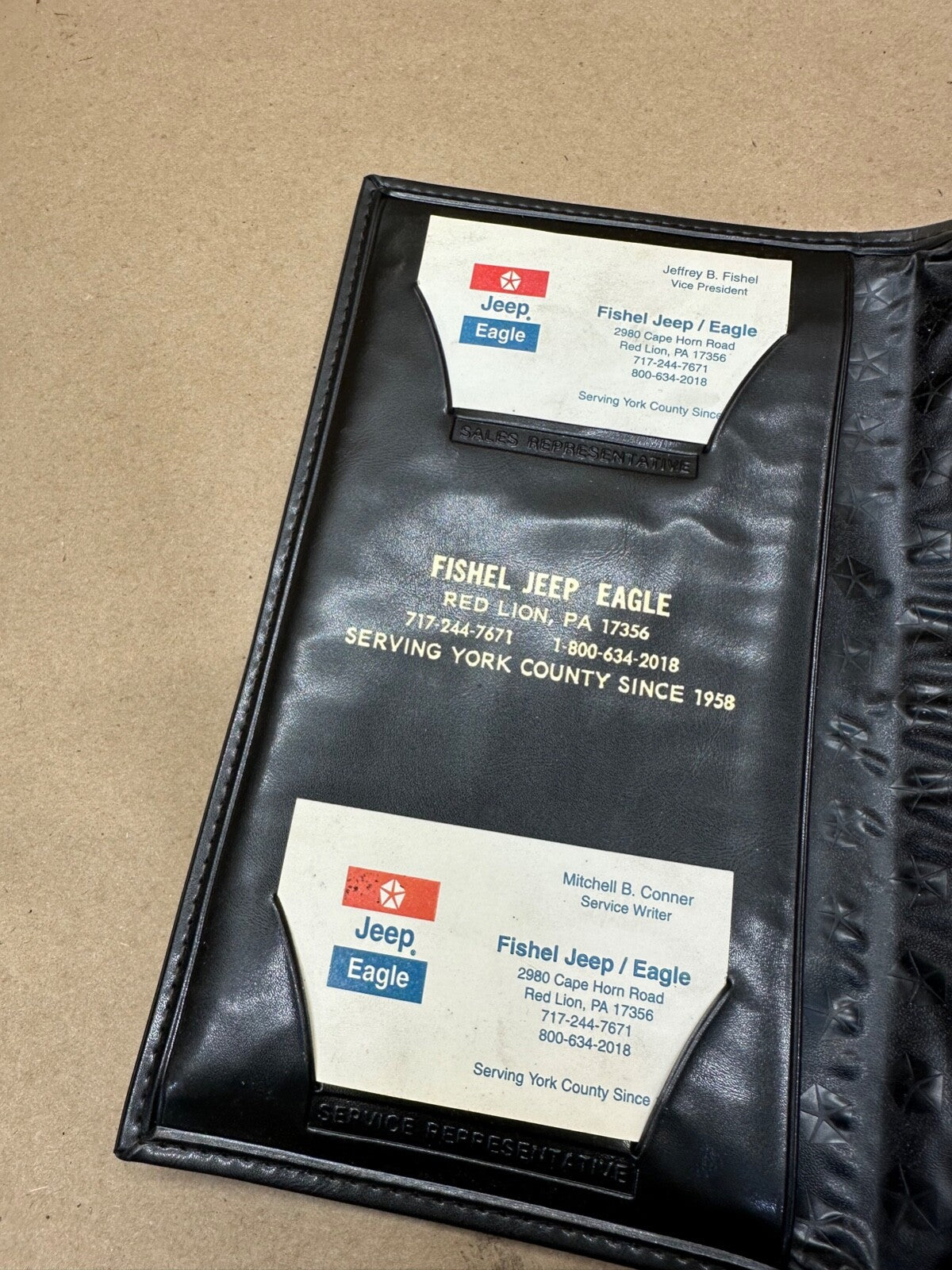 Jeep Wrangler Owner's Owners Manual FOLDER ONLY Red Lion PA Fishel Chrysler