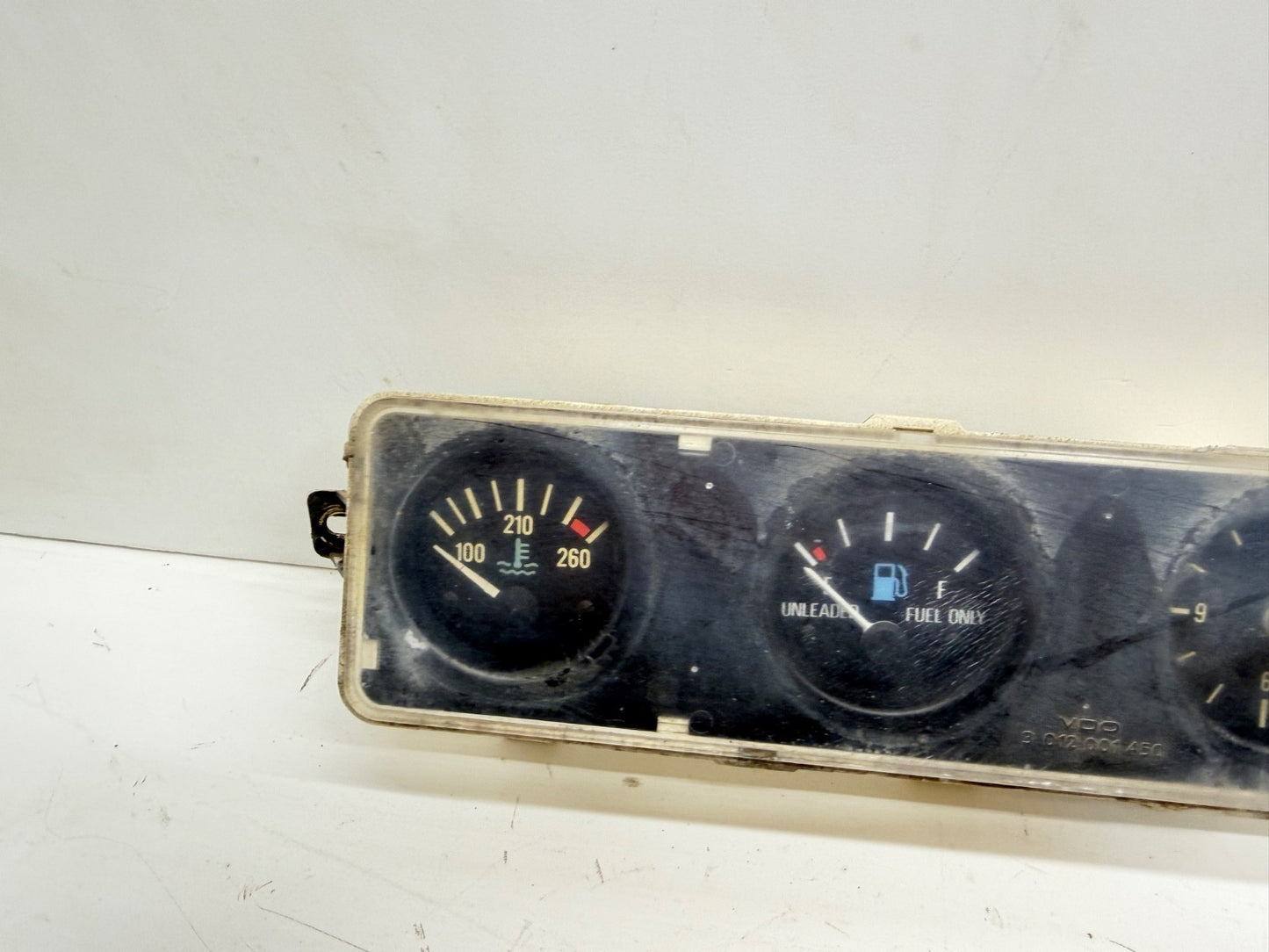 Jeep Wrangler YJ 87-90 Dash Instrument Center Gauge Cluster Temp Oil Volt Gas
