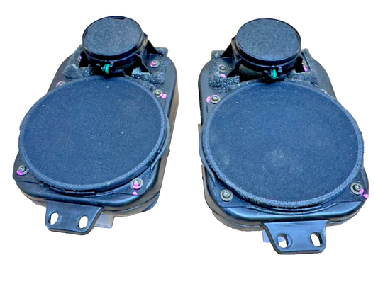 02-06 Jeep Wrangler TJ Premium Dash Speaker Housing Pair Left Right OEM Factory