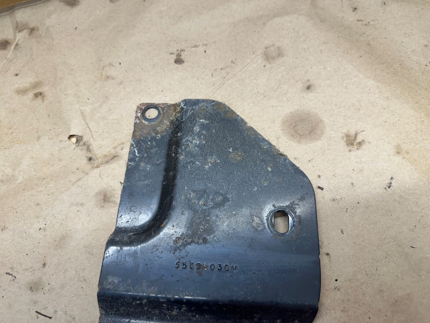 Jeep Wrangler TJ 03-06 Wheel Well Shield Metal Plate Splash Evap Canister OEM