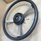 84-96 Jeep Cherokee Wrangler XJ YJ MJ Comanche 3 Spoke Steering Wheel Grey Gray