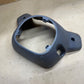 97-02 Jeep Wrangler TJ Steering Wheel Bottom Lower Trim Plastic Back Grey Gray