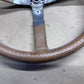 87-95 Jeep Wrangler YJ Cherokee XJ Perforated Leather Steering Wheel OEM Tan OE