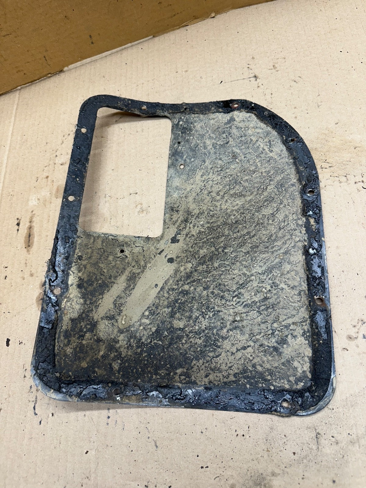 87-95 Jeep Wrangler YJ Automatic Auto Transmission Tunnel Cover Plate TCASE OEM