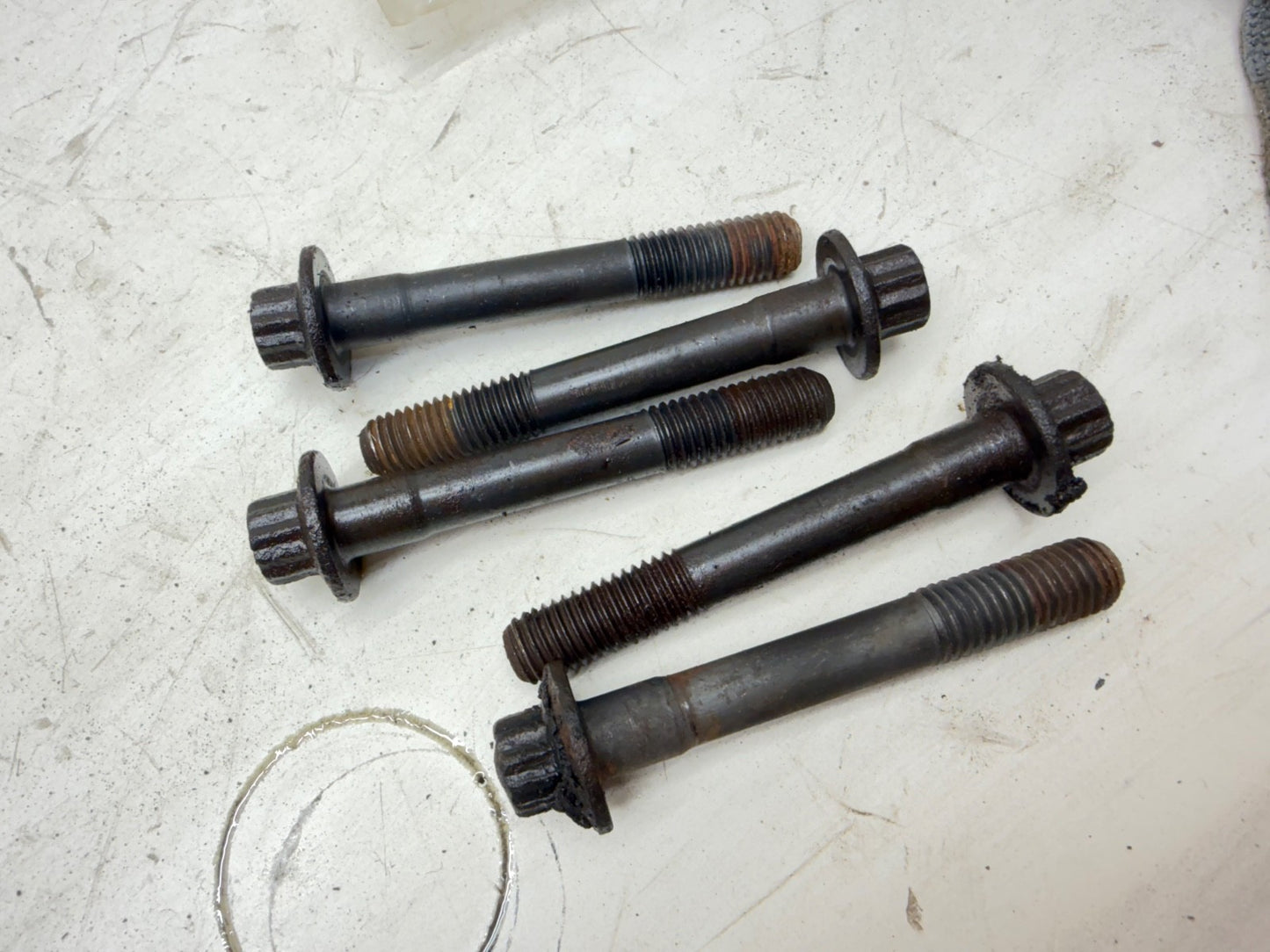 84-06 Dana 30 Front Axle Hub Bearing Bolt Set Jeep Cherokee XJ Wrangler YJ BOLTS