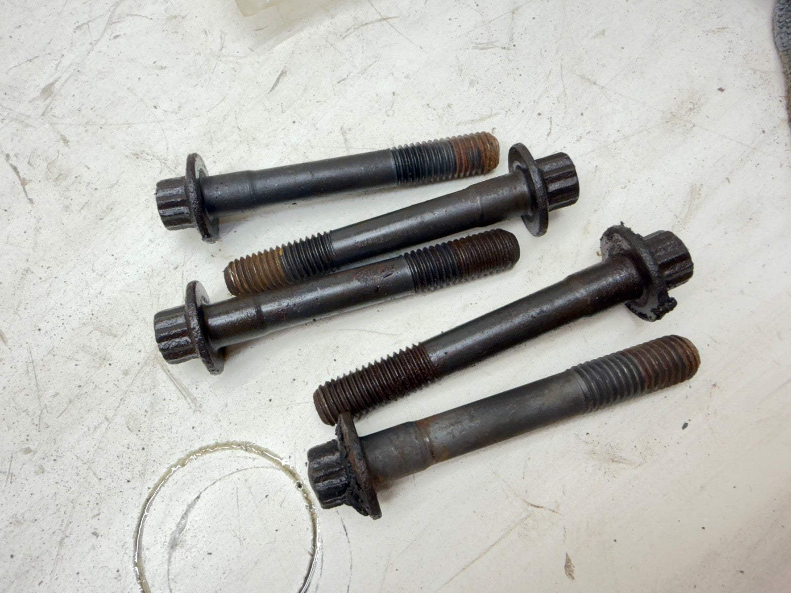 84-06 Dana 30 Front Axle Hub Bearing Bolt Set Jeep Cherokee XJ Wrangler YJ BOLTS