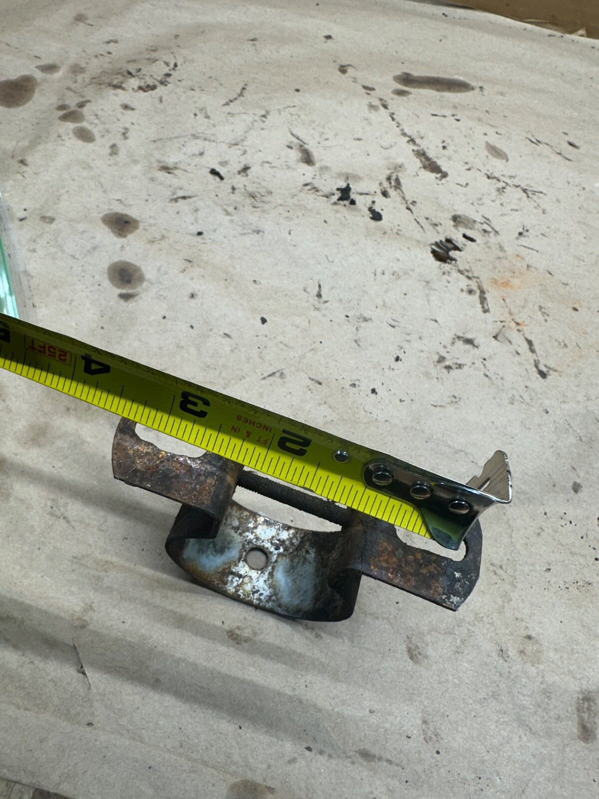 Willys CJ2A Coil Mounting Bracket CJ3A CJ5 MB truck wagon L134 Factory OEM M38a1
