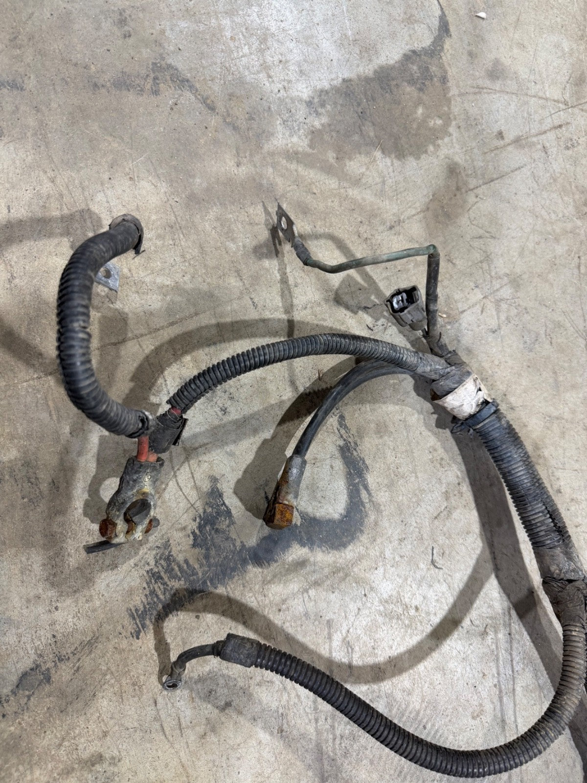 Battery Cables Wiring 2.5 OEM Original Alternator Cable 97 98 Jeep Wrangler TJ
