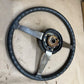 84-96 Jeep Cherokee Wrangler XJ YJ MJ Comanche 3 Spoke Steering Wheel Grey Gray