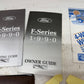 Vintage 1990 Ford F-Series Owner's Guide Manual Set with Case F150 F250 F350 OEM