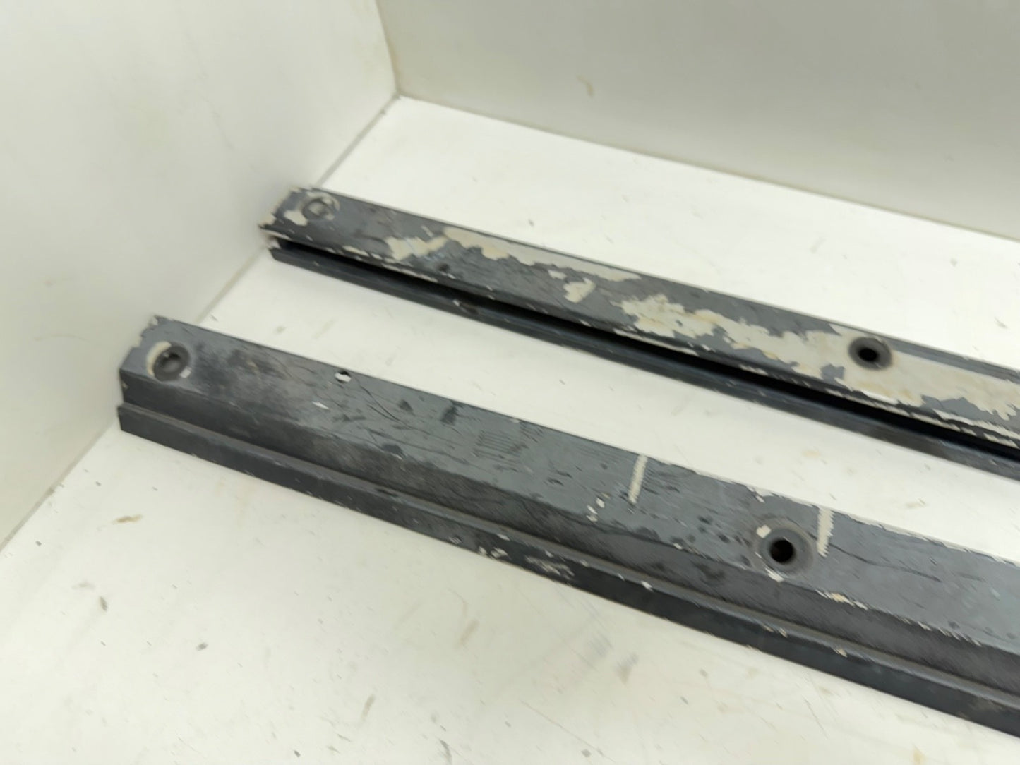 87-95 Jeep Wrangler YJ Soft Top Body Belt Rail Right Left Pair Side OEM Factory