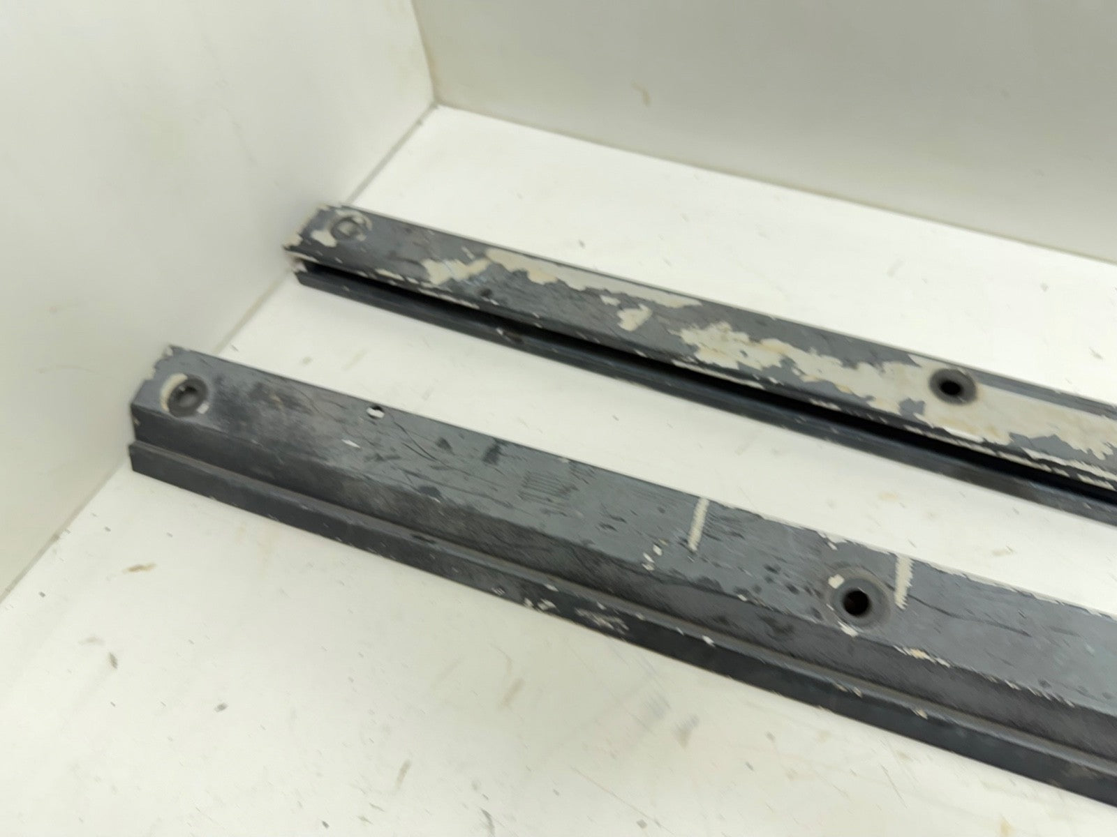 87-95 Jeep Wrangler YJ Soft Top Body Belt Rail Right Left Pair Side OEM Factory