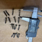 16 Stainless Headlight Trim Screws 87-95 Jeep Wrangler YJ Phillips Surround OEM