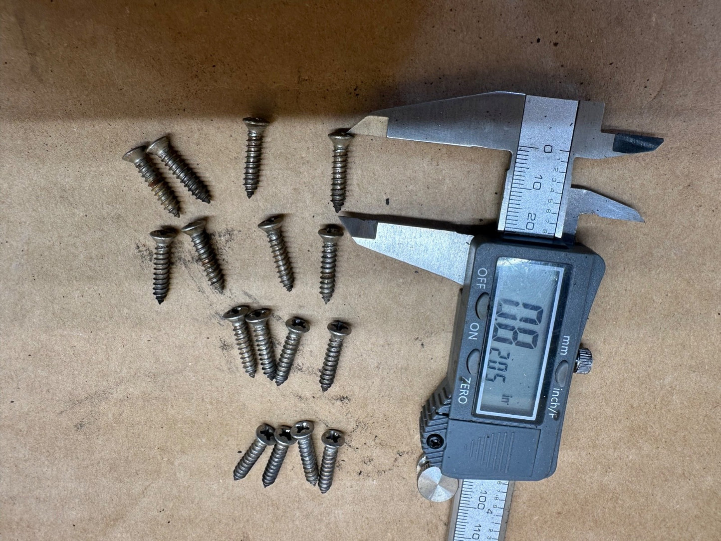 16 Stainless Headlight Trim Screws 87-95 Jeep Wrangler YJ Phillips Surround OEM