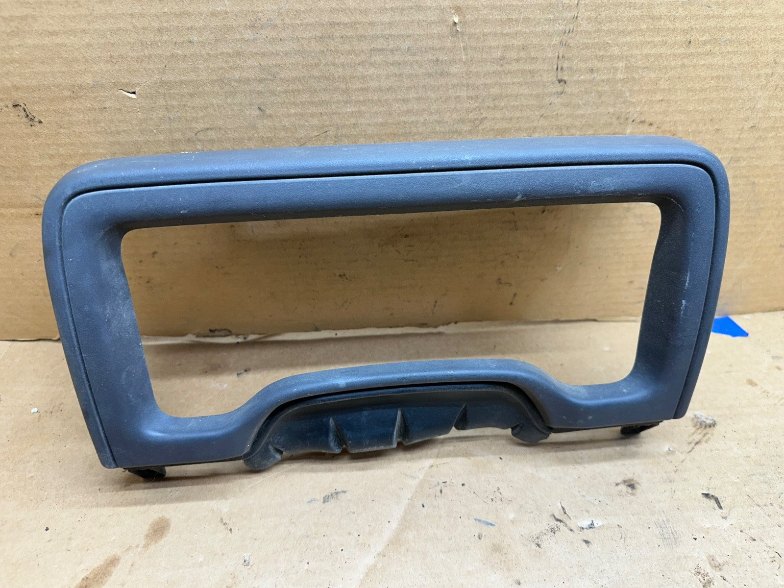 97-02 Jeep TJ Wrangler OEM Instrument Cluster Bezel Speedometer Gauge Trim Grey