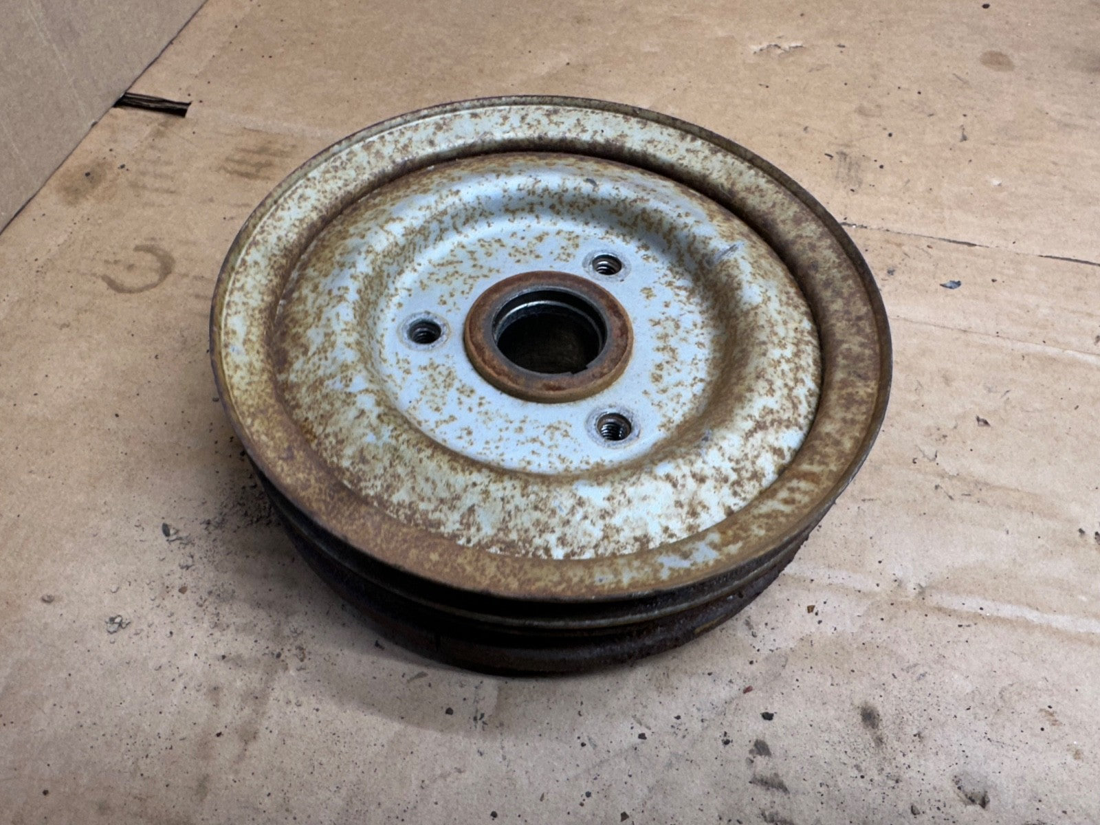 76-86 Jeep CJ7 CJ8 CJ5 Crank Pulley Balancer 4.2L Engine OEM Stock Factory 258ci