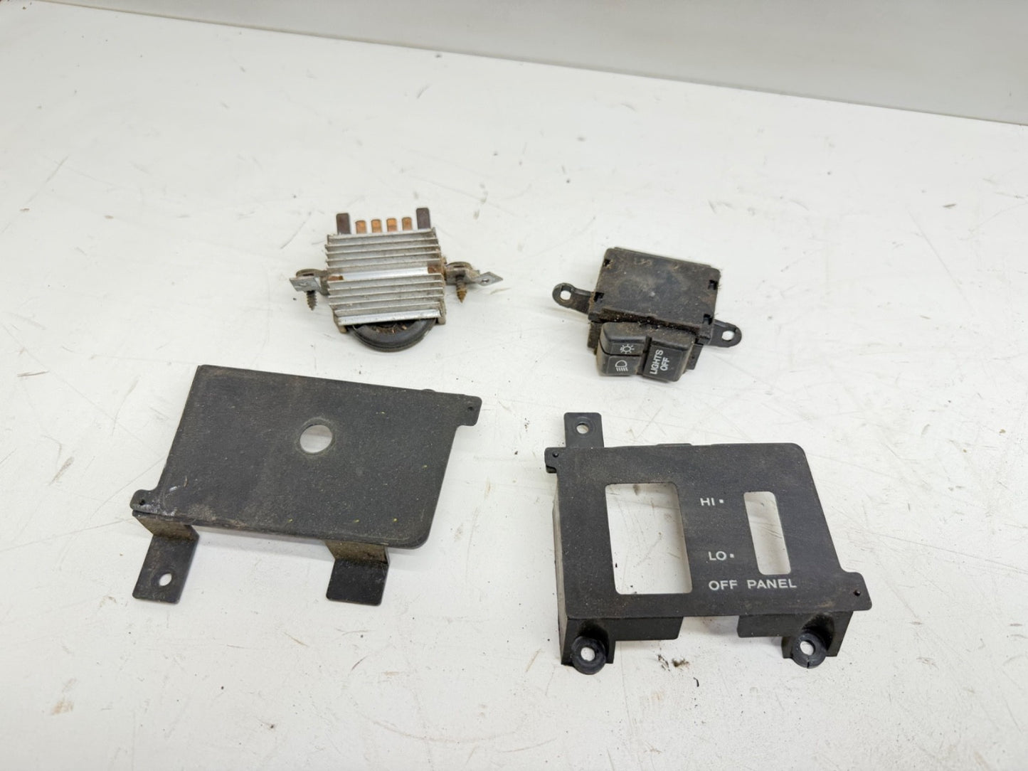 Jeep Wrangler YJ 87-95 Head light Dimmer Switch OEM Headlight Factory Trim Panel