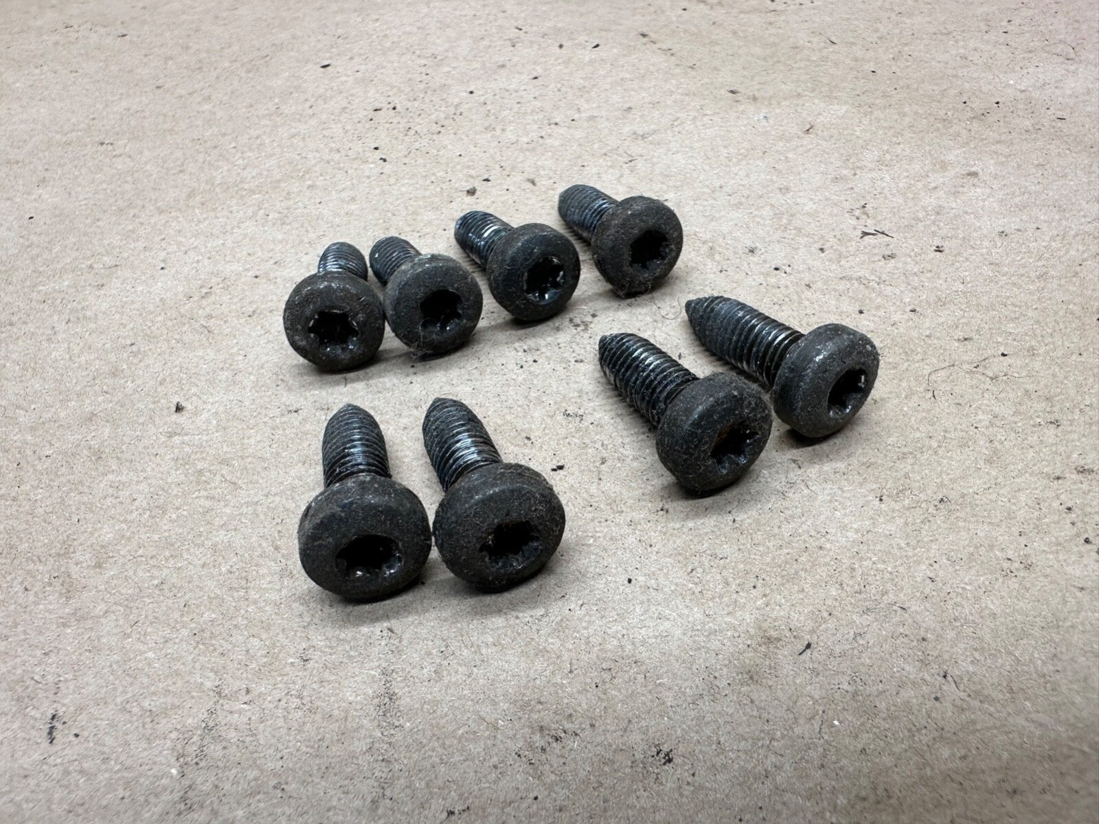 87-95 Jeep Wrangler YJ OEM Seat Slider Track Adjuster Bolts Bolt 8 TORX Bracket