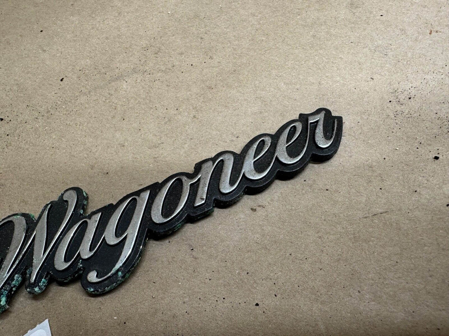 86-91 Jeep Grand Wagoneer  Emblem FSJ SJ Waggy OEM Pair Left Right Fender Badge