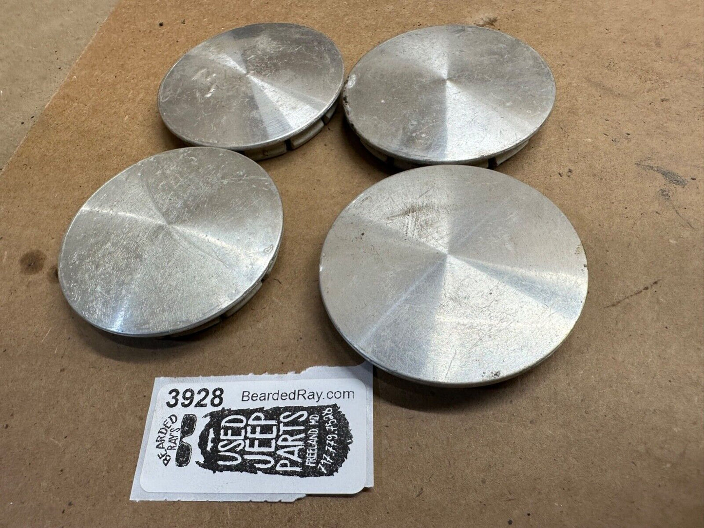 Set of 4 JEEP GRAND CHEROKEE DODGE RAM WHEEL HUB CAP CENTER OEM