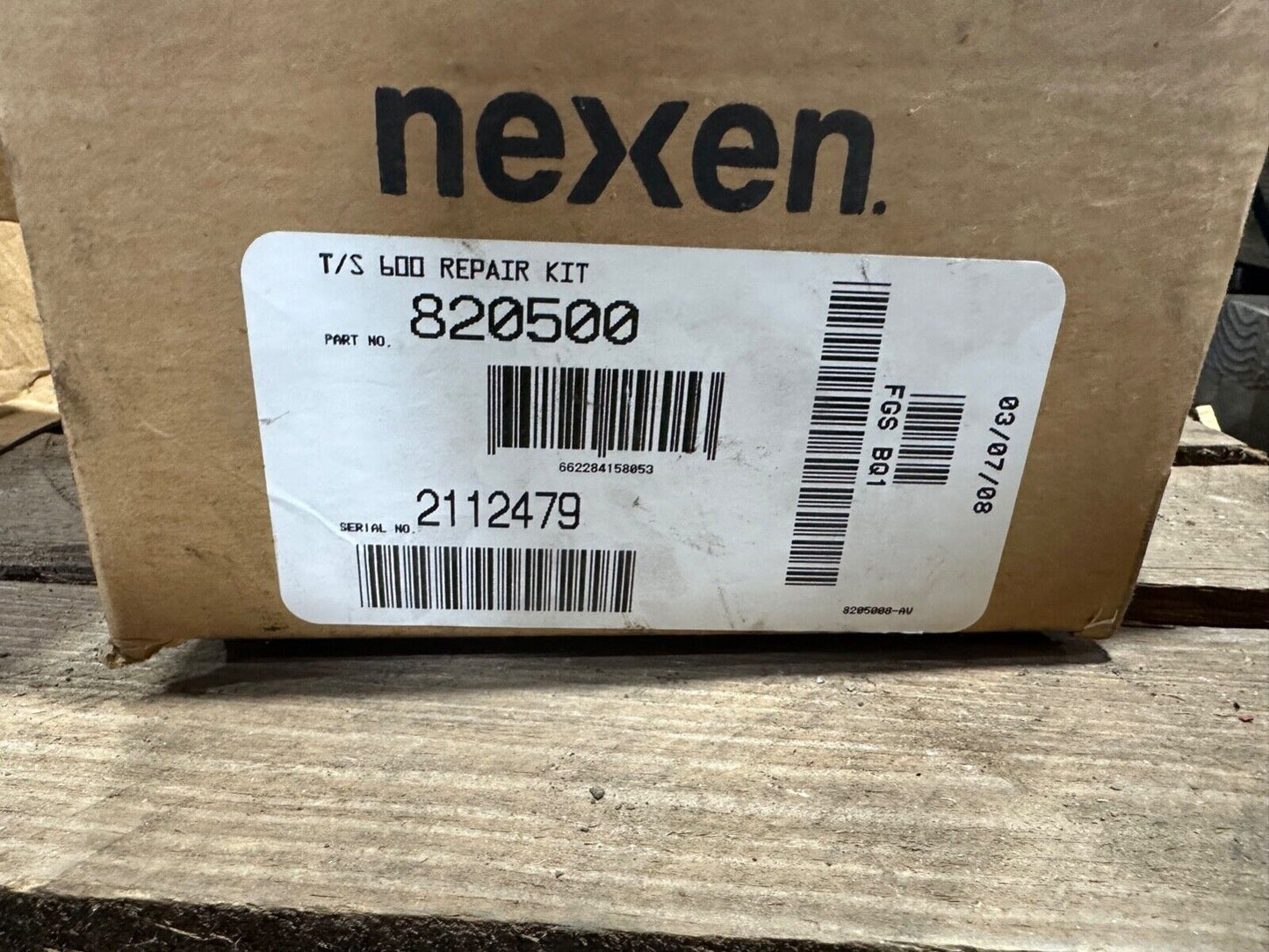 NEW NEXEN 820500 T/S 600 REPAIR KIT T600 S600 Series brakes