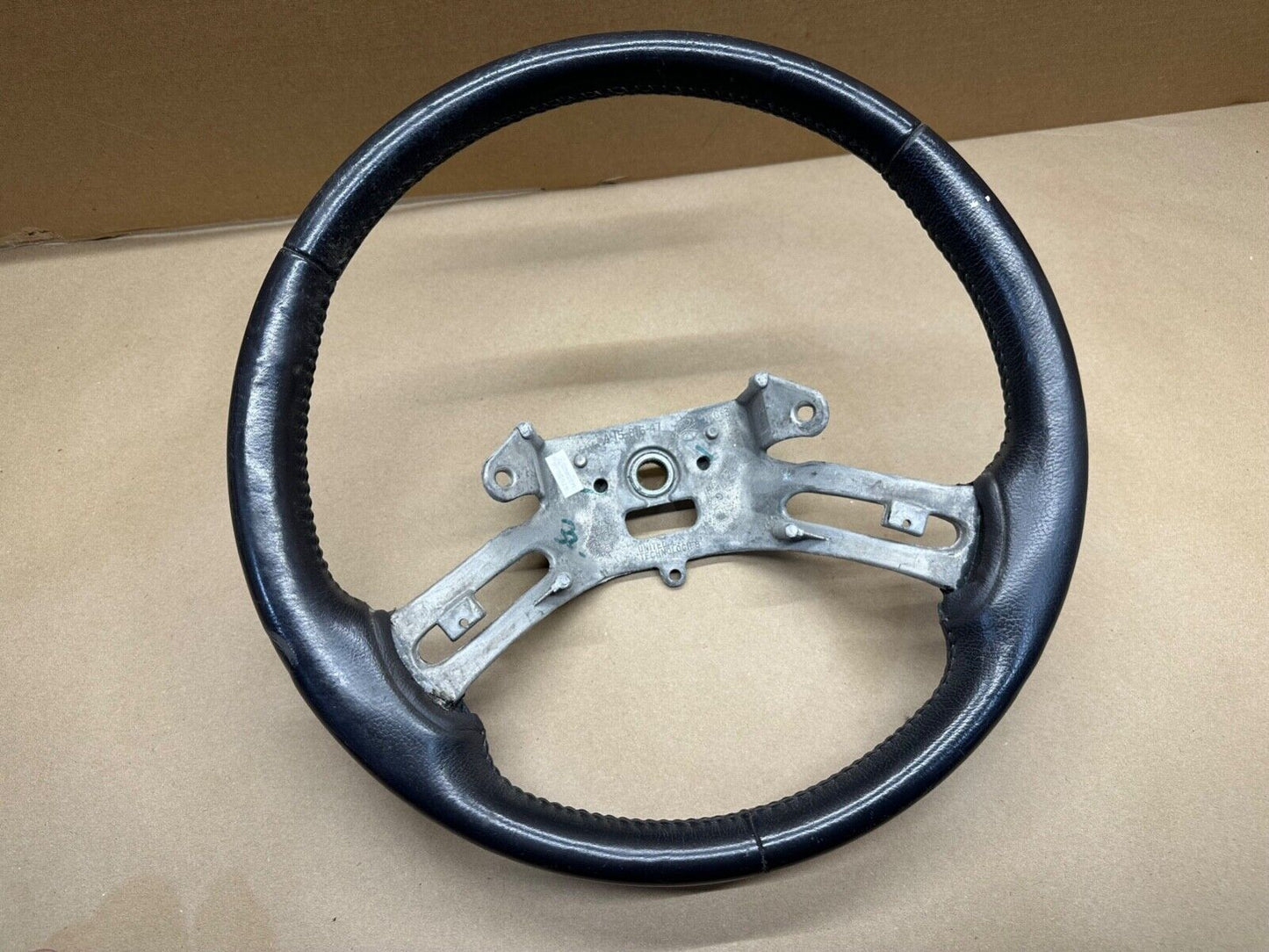 1997-2002 JEEP WRANGLER CHEROKEE XJ TJ Steering Wheel Leather Wrapped 98 99 00