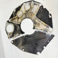 91-01 Jeep Cherokee XJ 4.0 L 6 Cyl Engine Block Inspection Cover Spacer Plate OE