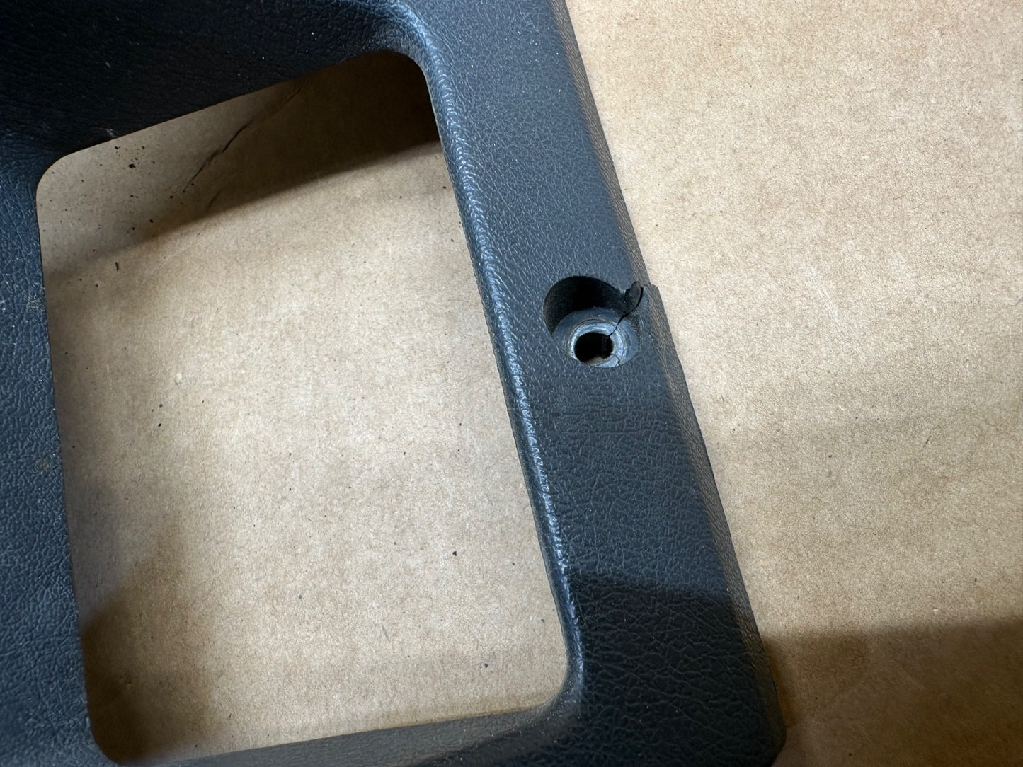 Jeep Wrangler OEM YJ Gauge Cluster Bezel OEM Gray 87 8 89 90 91 92 93 94 95 Grey
