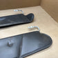 87-95 Jeep YJ Gray Sun Visors Dark Grey Wrangler Factory Visor (Read Ad) OEM