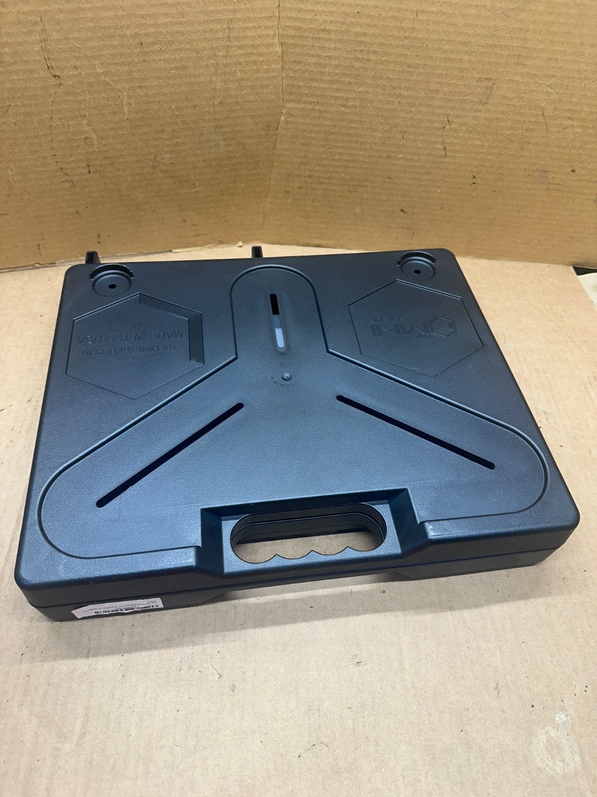 The OmniShelf Magnetic Utility Shelf Briefcase Portable Desk Work Truck Shop Van