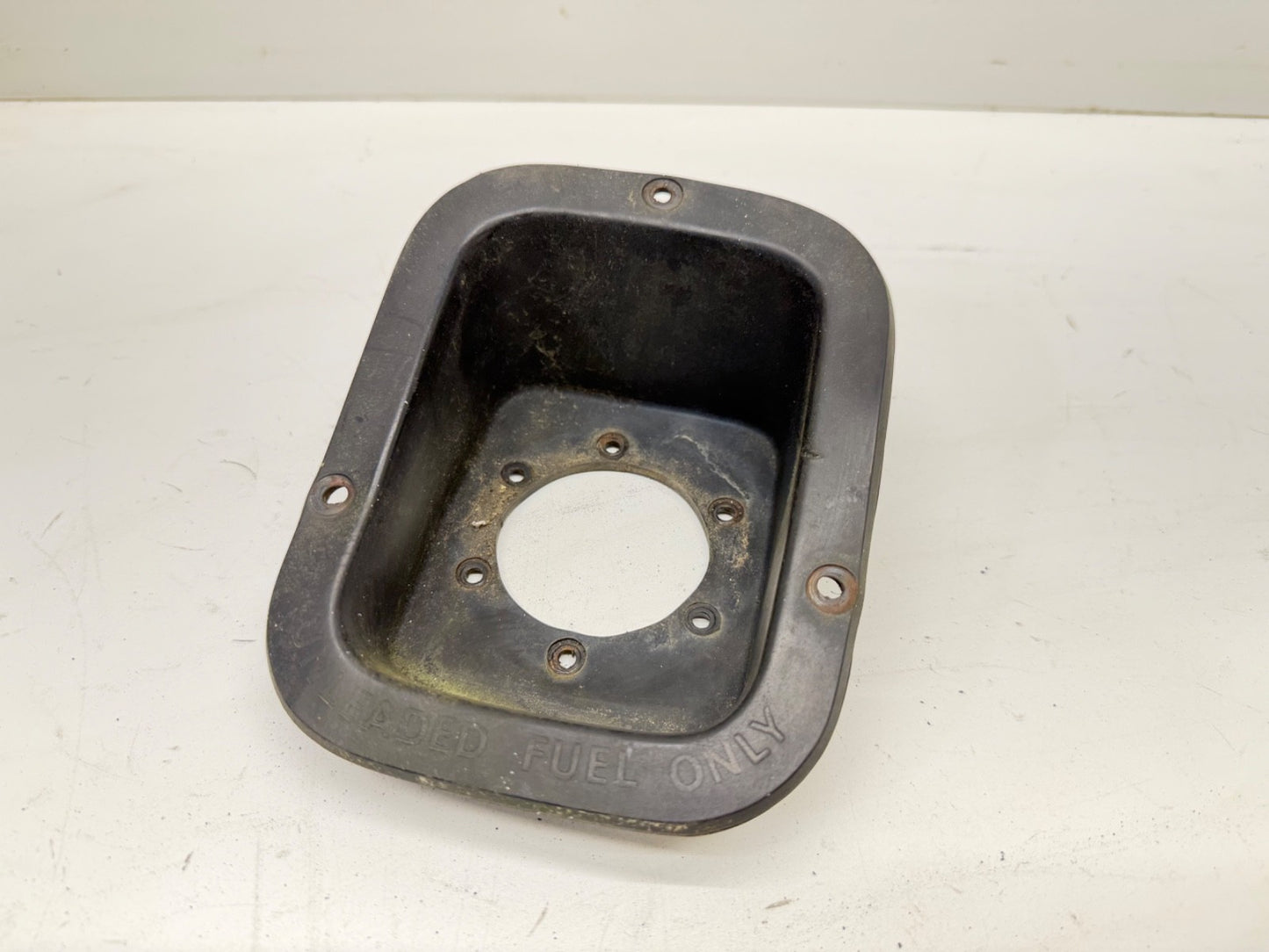 78-95 Jeep Gas Filler Trim CJ5 CJ7 CJ8 YJ Wrangler UNLEADED FUEL ONLY Factory OE