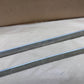 84-89 Jeep Cherokee XJ Chrome Roof Rack Cross Rails Factory OEM 85 86 87 88 Bars