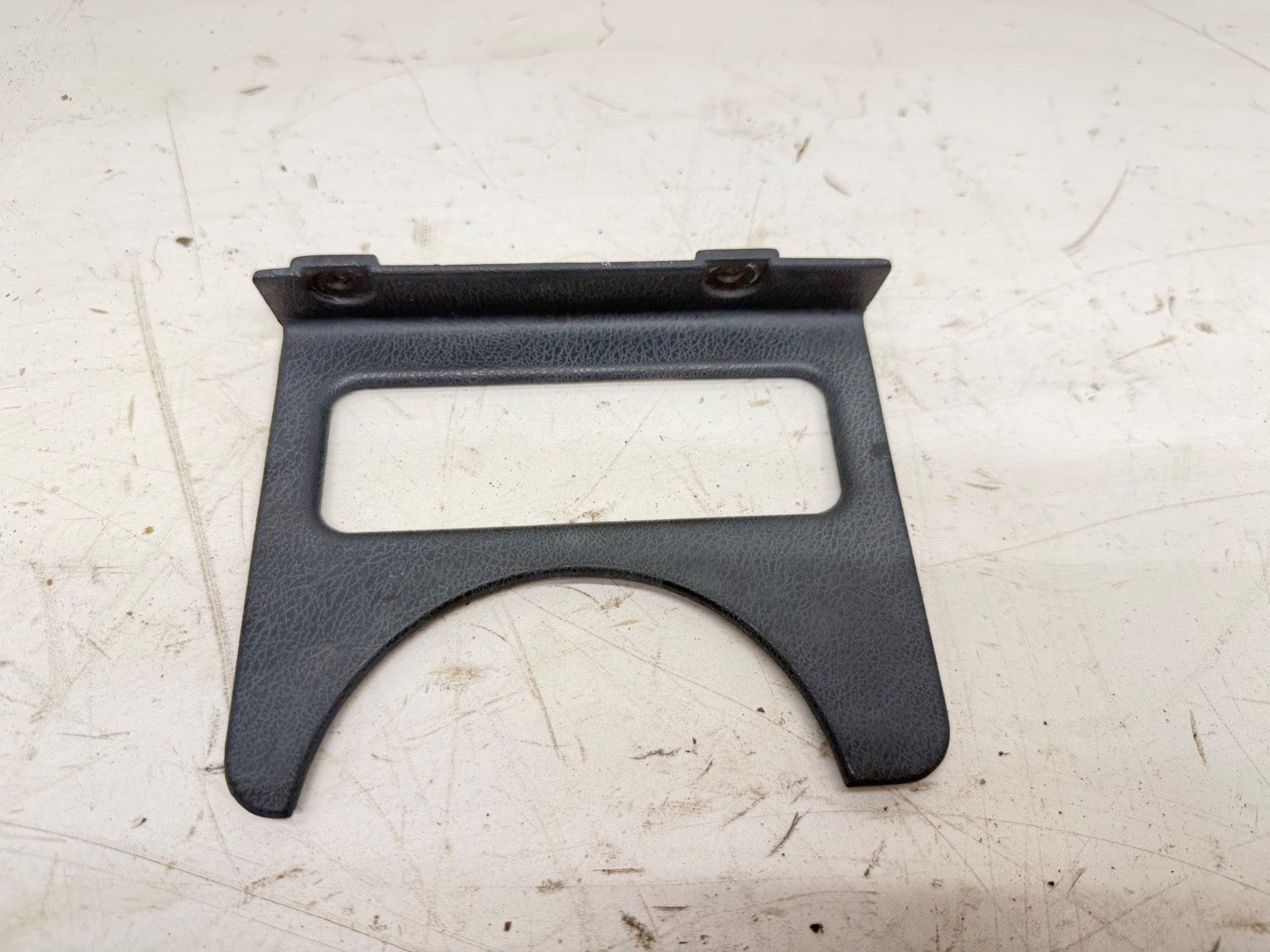92-95 Jeep Wrangler YJ Dark Gray Dash Steering Indicator Bezel OEM Column Trim