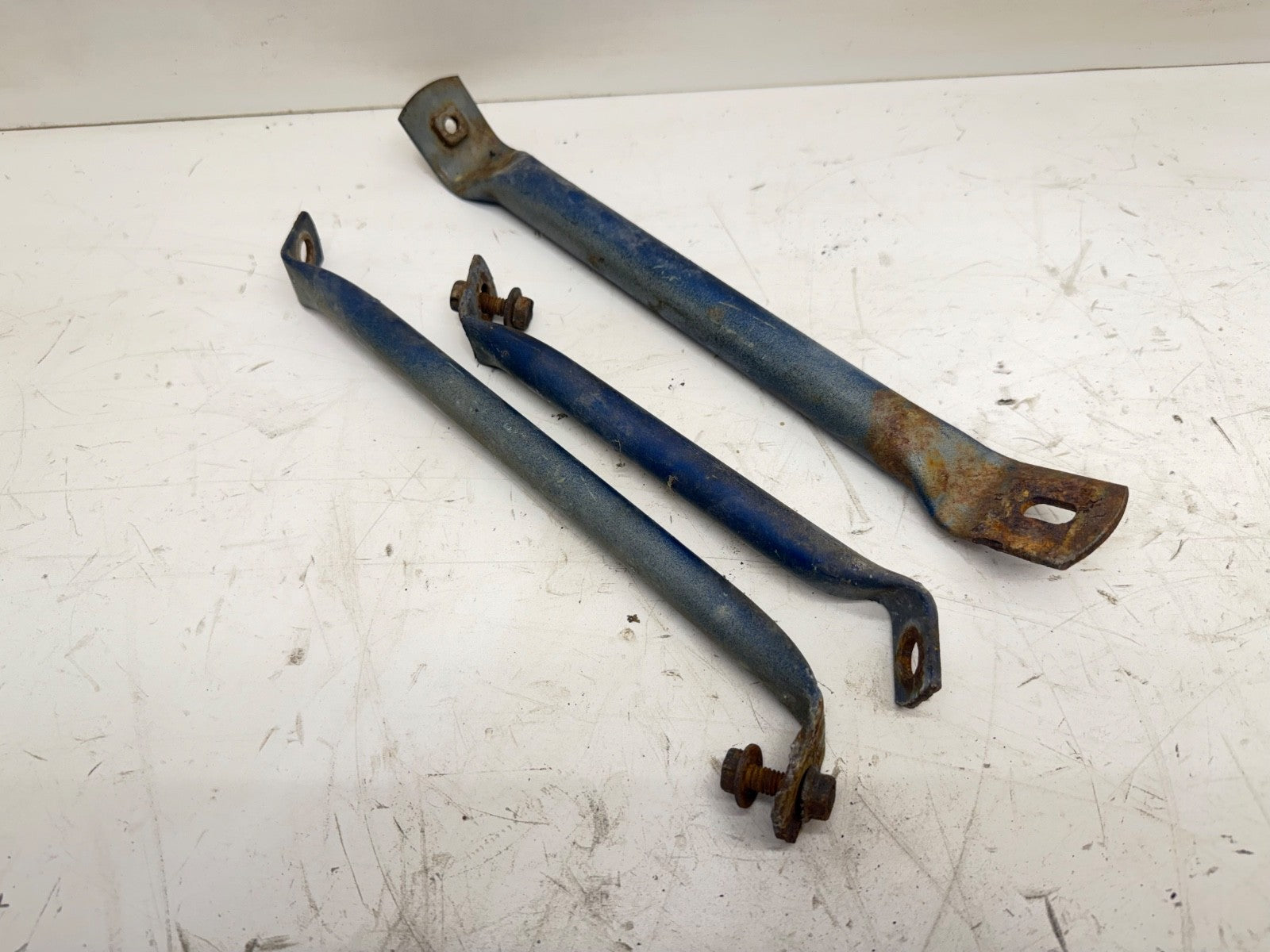 87-95 Jeep Wrangler YJ FENDER to Firewall Support Bar Set OEM Factory Rod Brace