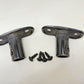 98-02 Jeep Wrangler TJ Roll Bar RollBar Extensions Windshield Bracket Mount OEM